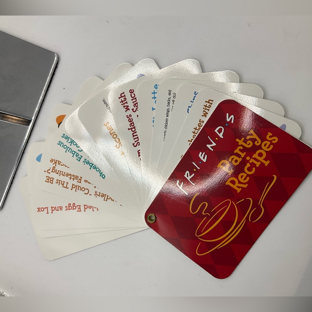 Friends Mini Recipe Book
